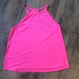 Old Navy pink high neck tank